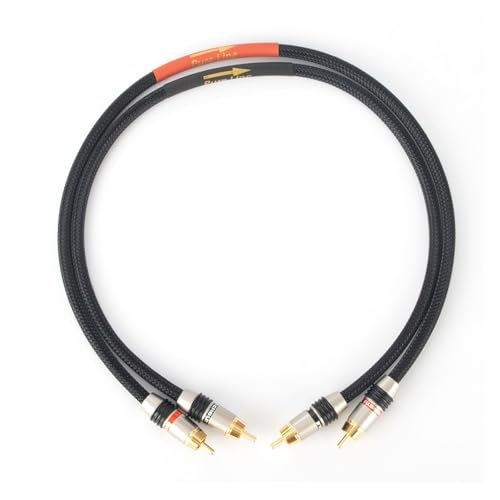 Câble audio RCA hifi 2RCA mâle anti-interférence pour lecteur DVD TV - 3