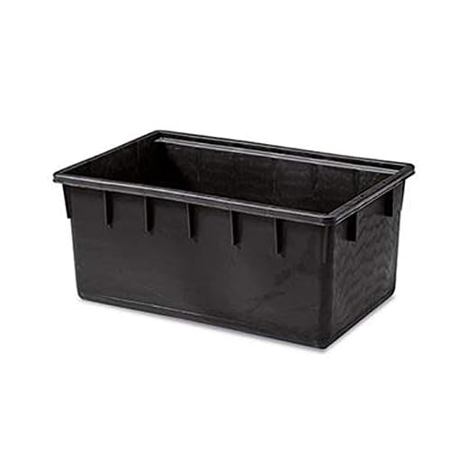 MASTELLO RETTANG. l.250 94x63 h.57 NERO STEFANPL [STEFANPLAST ]