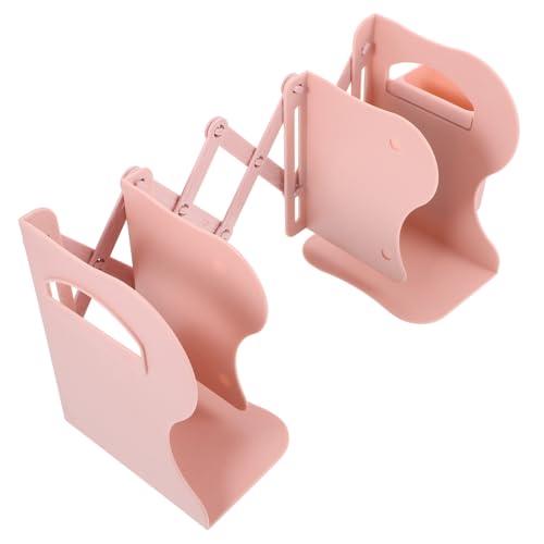 HEALEEP 可能な ン製多機能ブックエンド 卓上収納ホルダー 書籍 雑誌整理用 実用的な滑り止め設計でオ 家 教室向け