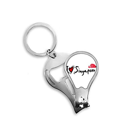 Coupe-ongles J'aime Singapour un cadeau souvenir original et utile