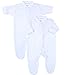 Babyprem Frühchen 2 Schlafanzüge Strampler Madchen Jungen Unisex Baby Kleidung 0-28cm Weiss P00