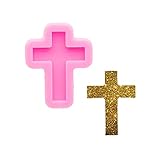 Angel Wings Mini Cross Shape Reusable Resin Silicone Molds Non-stick DIY Candy Desserts Gum Paste Ice Cream Fondant Mold Crystal Jelly Pudding Cupcake Baking Mold