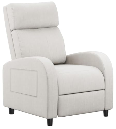 Image of Homall Recliner Chair, Recliner Sofa Fabric for Adults, Beige Recliners