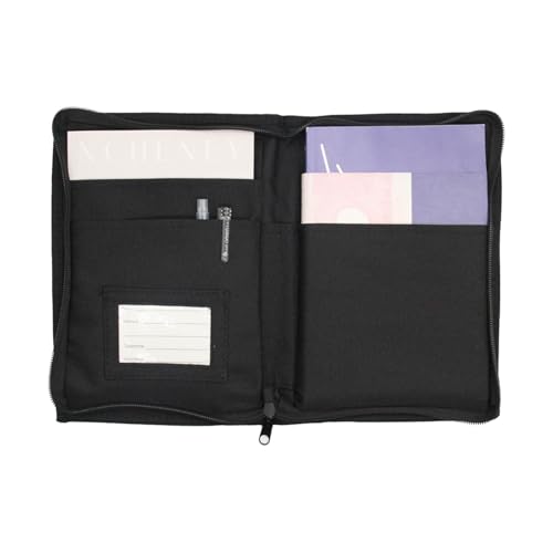 Organizador para Documentos Auto Negro miniatura 1