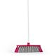 Kleeneze KL076113EU7 2-in-1-Besen- abnehmbarer Schaumstoffbarriere, Hartböden, 130cm-Griff, Reinigungsbürste mit superweichen Borsten, schmaler Kopf, Sammeln von Staub/Tierfell, optimal für Allergiker