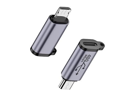 18W Micro-USB�I�X����Type-C���X�[�d�f�[�^�R�l�N�^ 480Mbps USB2.0�v���O����W���b�N�A�_�v�^�[ �A���~����/�݂茊�t��