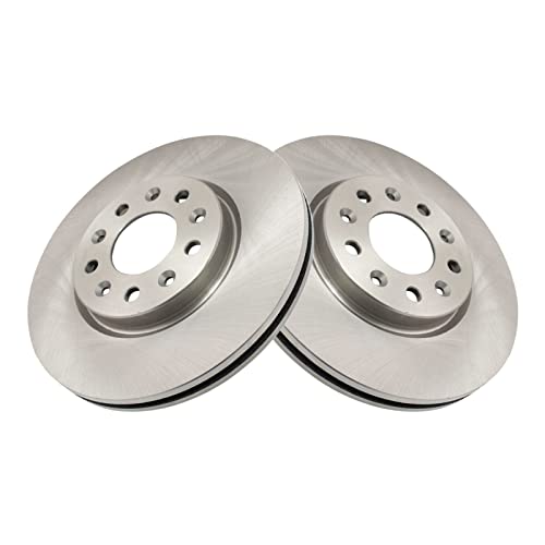 Front Disc Brake Rotor LH RH Kit Pair Set of 2 for Buick Chevy GMC