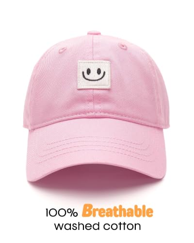 Image of FURTALK Kids Toddler Baseball Hat Boys Girls Adjustable UPF50+ Washed Cotton Baseball Cap