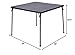 XL Series Square Folding Card Table (38