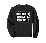 Photo Gallery più propensi a organizzare la foto di famiglia - luci di natale divertenti felpa Photo Gallery più propensi a organizzare la foto di famiglia - luci di natale divertenti felpa