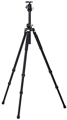 Image of Vanguard Tripod VEO 3+ 263AB I Tripod for Professional Camera I Aluminum Material I Maximum 15 Kg Load Capacity I 5.65 Feet Maximum Height I 360 Degree Ball Head I Carry Bag Included