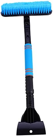 VICASKY Vehicle Snow Shovel Car Snow Brush Ice Removing Tool Vehicle Snow Cleaner Snow Brush for Car Ice Scrapper for Car Snow Remove Tool Auto Snow Shovel Snow Ice Velvet Blue Automatic