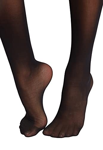 Wolford Individual 10 Denier Knee-Highs Transparent For Women Sheer With Exceptional Smooth Soft Stretchable Comfort Band.3