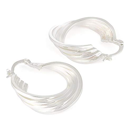 Entangled Rings Alloy Dangle Earring