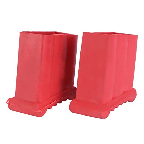 WINOMO Escalera Pies de No Deslizamiento de Goma 2Pcs de La Escalera de La Escalera de La Escalera de La Escalera de La Escalera de La Colcha de Los Pies de La Cubierta de Los Patines Cover