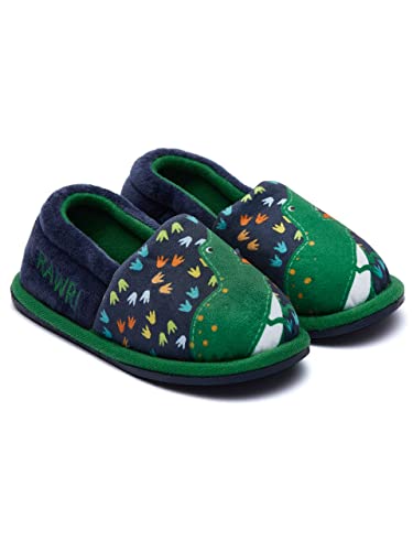 Harry Bear Chaussons Garçon Dinosaure Tyrannosaure Rex Bleu 32