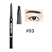 Produktbild househome Für Kifoni Double Eyebrow Pencil Langlebige, wasserdichte Und Schweißfeste, Automatisch Rotierende Dreiecksmine Doppelköpfiger Augenbrauenstift