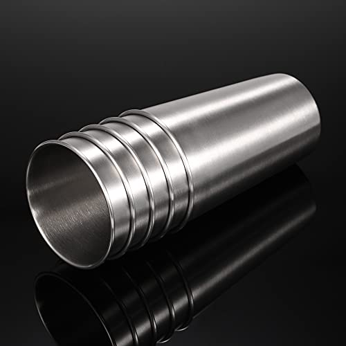Changxi 5 PCS Aço inoxidável Pint Cups Tumbler caneca de cerveja Viagens e refrigerador canecas Part