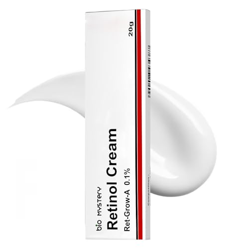 Bio Mystery Retinol Cream 0.1 Vitamin A Fine Lines, Sun Spots, Anti-Aging (20 Gram / 0.7 Oz)