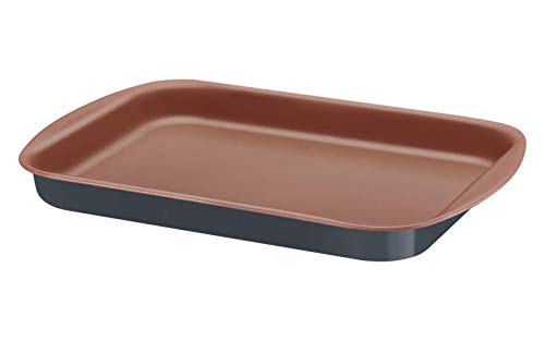 Assadeira Rasa Tramontina Bakery Tramontina Cinza