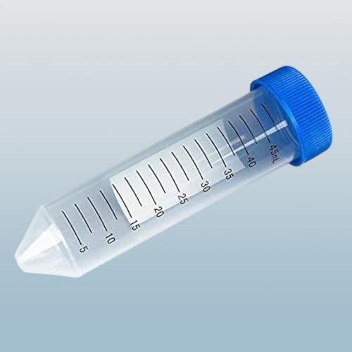Graduated 50 ml Centrifuge Tube, Conical Bottom, Polypropylene, Pack Of 50 Pcs