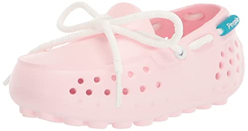 People Footwear Senna Kids - Waterproof Slip-On Rubber Loafers, Lightweight Durable Boat Shoes for Boys & Girls, Non-Slip Water Shoes for Outdoors