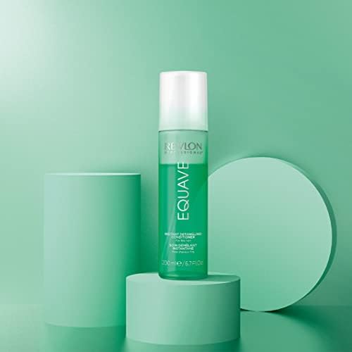 EQUAVE Volumizing Detangling Conditioner, 200 ml, odżywka bez spłukiwania, formuła 2-fazowa zapewnia natychmiastowe widoczne rezultaty w przypadku del