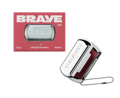 BRAYE LIPSLEEK MINI Women's Lip and Cheek, Lips and Cheeks Makeup, 1.3g, Savvy