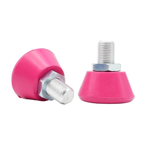 YIJU Set of 2 Roller Skate Brake Pads for Various, Red