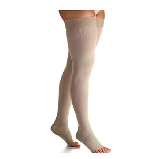 Meia 7/8 Select Comfort Premium 20-30 mm Longa sem Ponteira, Bege, Médio, Sigvaris