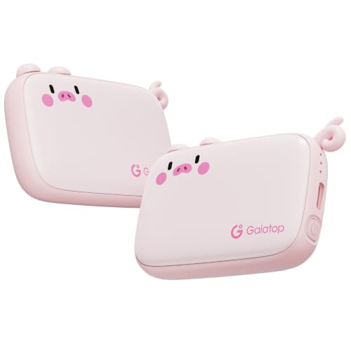 2-Count Gaiatop Ultra-Slim Piggy Rechargeable Hand Warmers - image 1
