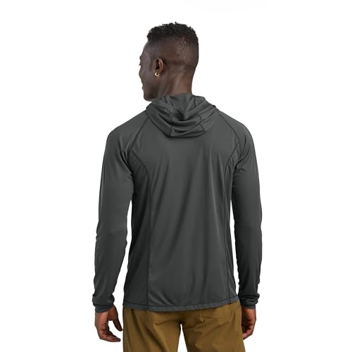 Outdoor Research Men’s Echo Hoodie - Lightweight UPF 15 Sun Shirt, Moisture-Wicking, Odor Control, Breathable