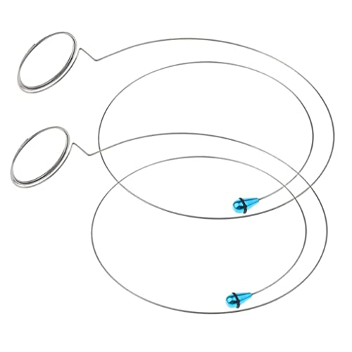 Jorzer Lente d'ingrandimento per orologiaio, supporto per occhiali da vista, supporto per occhiali da vista, strumento di riparazione per orologiai, 2 pezzi