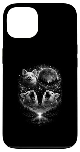 Funny 3 �n�E�����O�u�^ �~�X�e�B�b�N ���� ���H �F���̐X �X�}�z�P�[�X iPhone 13 �p