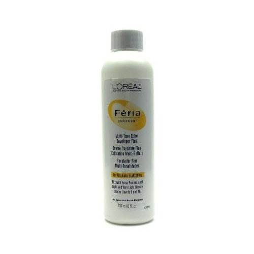 L'Oreal Feria Developer Plus Multi-Tone 8 oz. (Level 9-10)