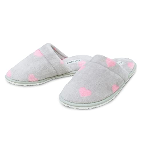Chinelo Pantufa de Microfibra Charme - Appel - Coração