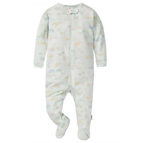 Image of Gerber Baby Boys' 4 Pack Sleep 'N Play Footie