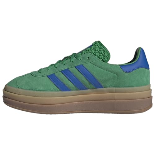 adidas Orininals Gazelle Bold - Women's (IE1370, Green/Blue) Size 9.52