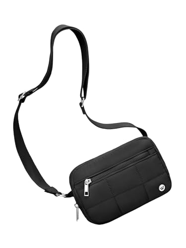 Image of WESTBRONCO Small Crossbody Bags for Women Nylon with Adjustable Strap, Zipper Crossbody Purse, 1L Shoulder Bag for Travel