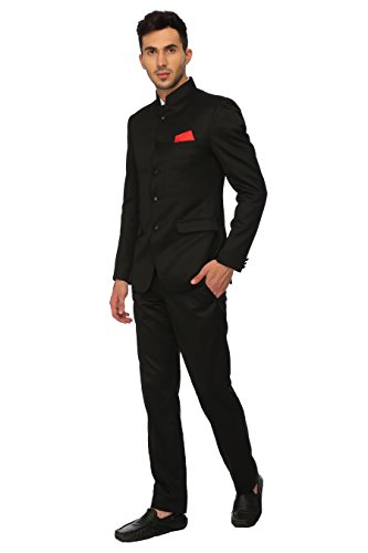 Men's Ethnic Contemporary Wedding Bandhgala Jodhpuri Suit Set-3 Colors Available2