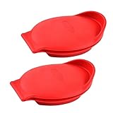 2 Piezas accesorios cocinita abridor de ostras Guante para pelar ostras quitar la concha de ostra clip protector de mano herramienta para descascarar ostras rojo LABRIMP