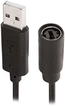 Gimax 2pcs/lot USB Breakaway Adapter Cable for Xbox 360 Wired Controllers for Xbox 360 Rock Band and for Guitar Hero Charging Cord