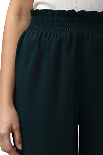 Image of Van Heusen Women High Rise Regular Fit Casual Pants