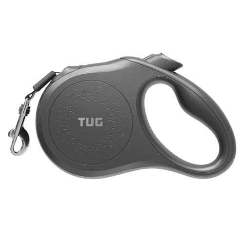 TUG Patented Retractable Dog Leash, 360° Rotating Handle, 16 ft, Heavy Duty