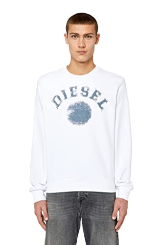 Diesel_S-GINN-K31 Felpa_Sweatshirt_Weiß_L