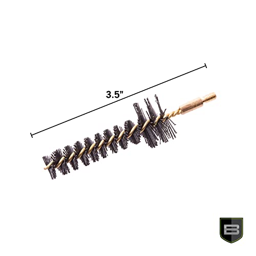 Breakthrough Clean Technologies® Nylon Chamber Brush, .222 Caliber, Black/Brass
