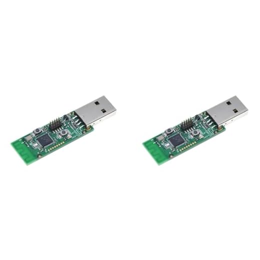 Youbones 2X Zigbee CC2531 USB-Dongle für Zigbee2Mqtt-Anwendung Führt Heraus 8 IO-Anschlüsse Smart Home Automation Module