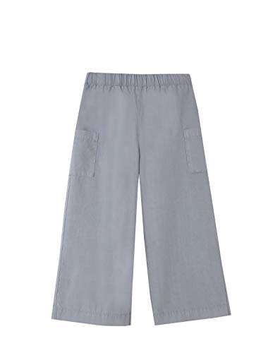 Pantalon gris clair à poches Gocco pour fille vêtement enfant