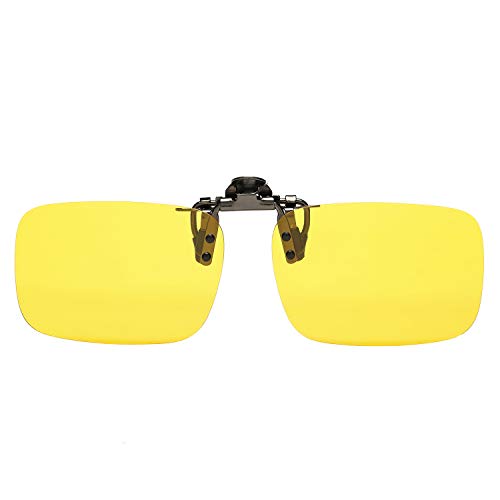 Pro Acme Polarized Clip-on Flip Up Sunglasses For Driving Fishing Sports Traveling Fits