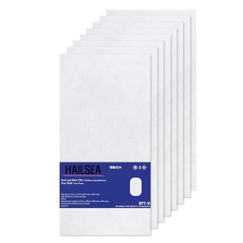HAILSEA Bianco Pharos Peel and Stick Tile